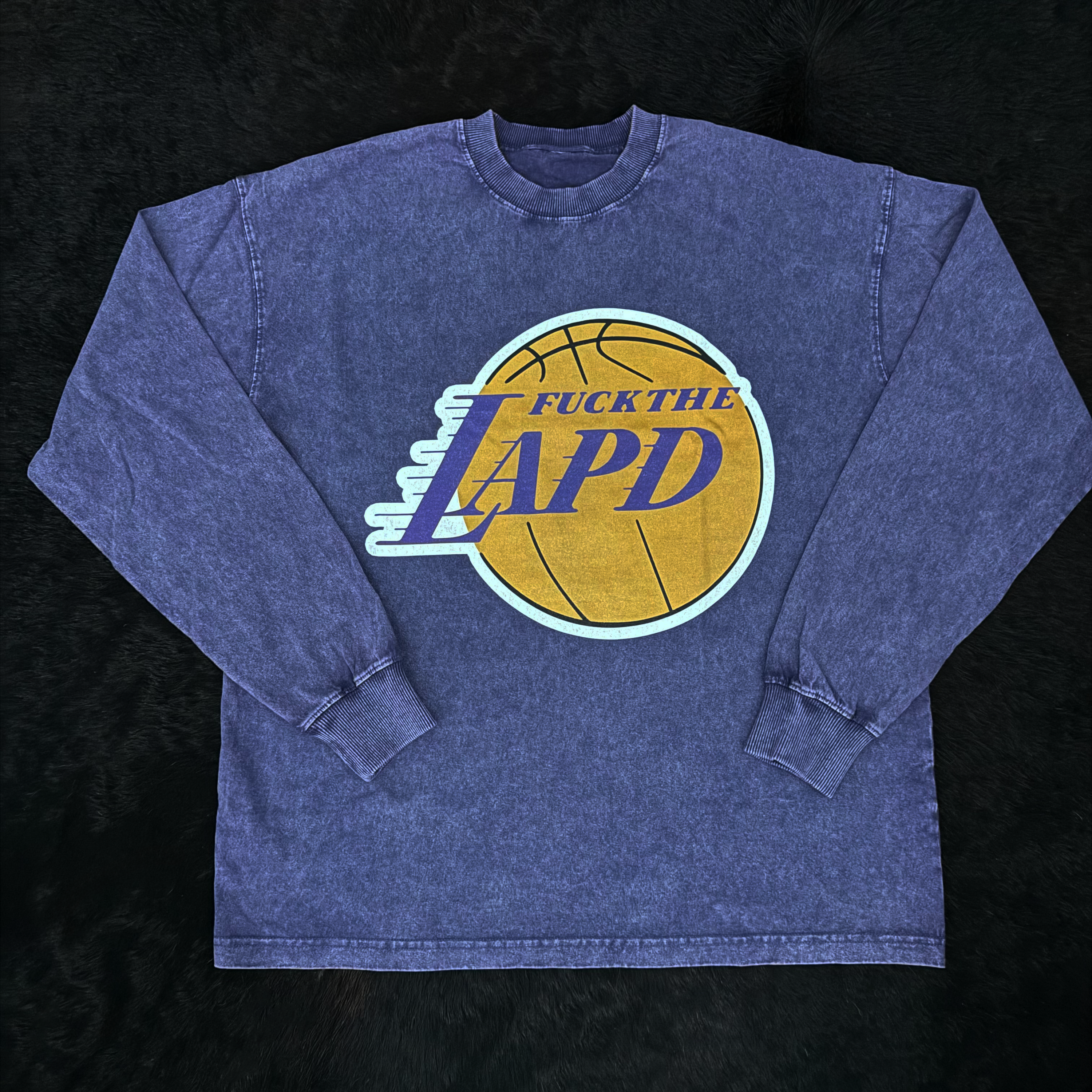 F/CK THE L@PD: PURPLE HAZE LONG SLEEVE