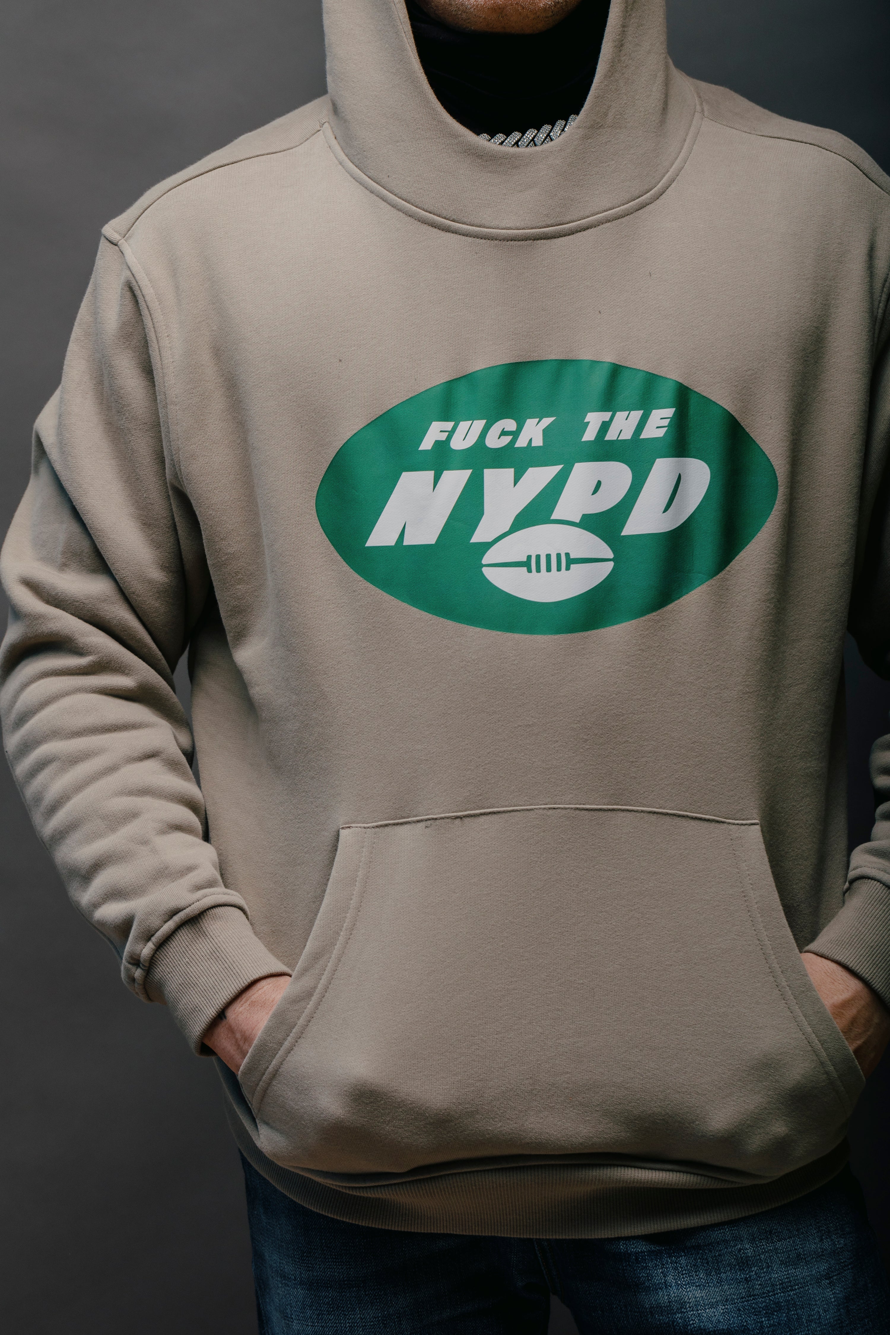 *IRREGULAR* FUCK THE NYPD HOODIE