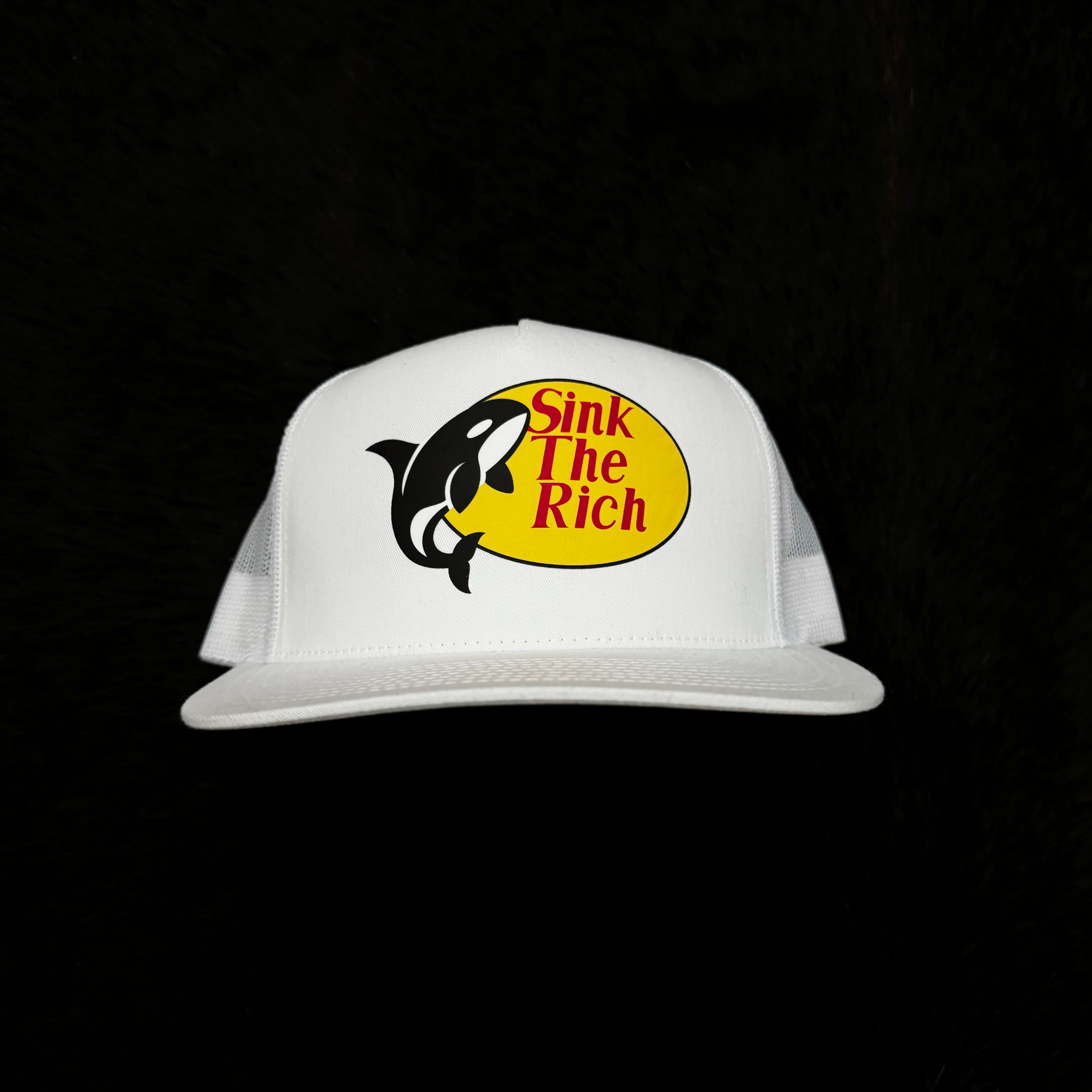 SINK THE RICH TRUCKER HAT